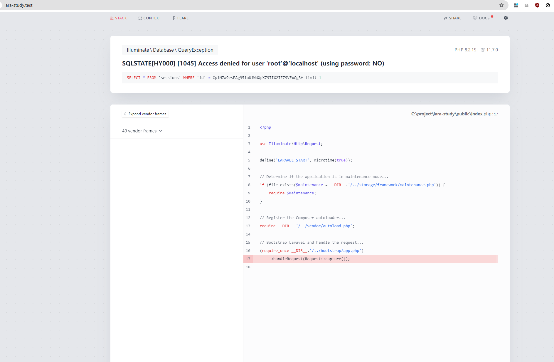 初始化 Laravel 專案laravel 入門學習 建立