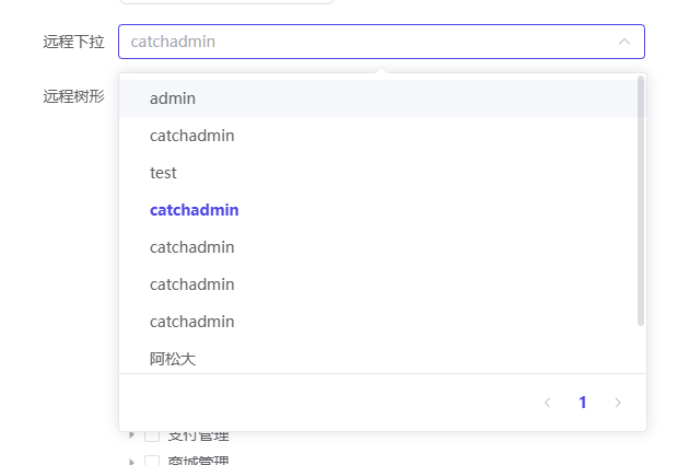 CatchAdmin 专业版代码生成 远程下拉组件 - Laravel Admin